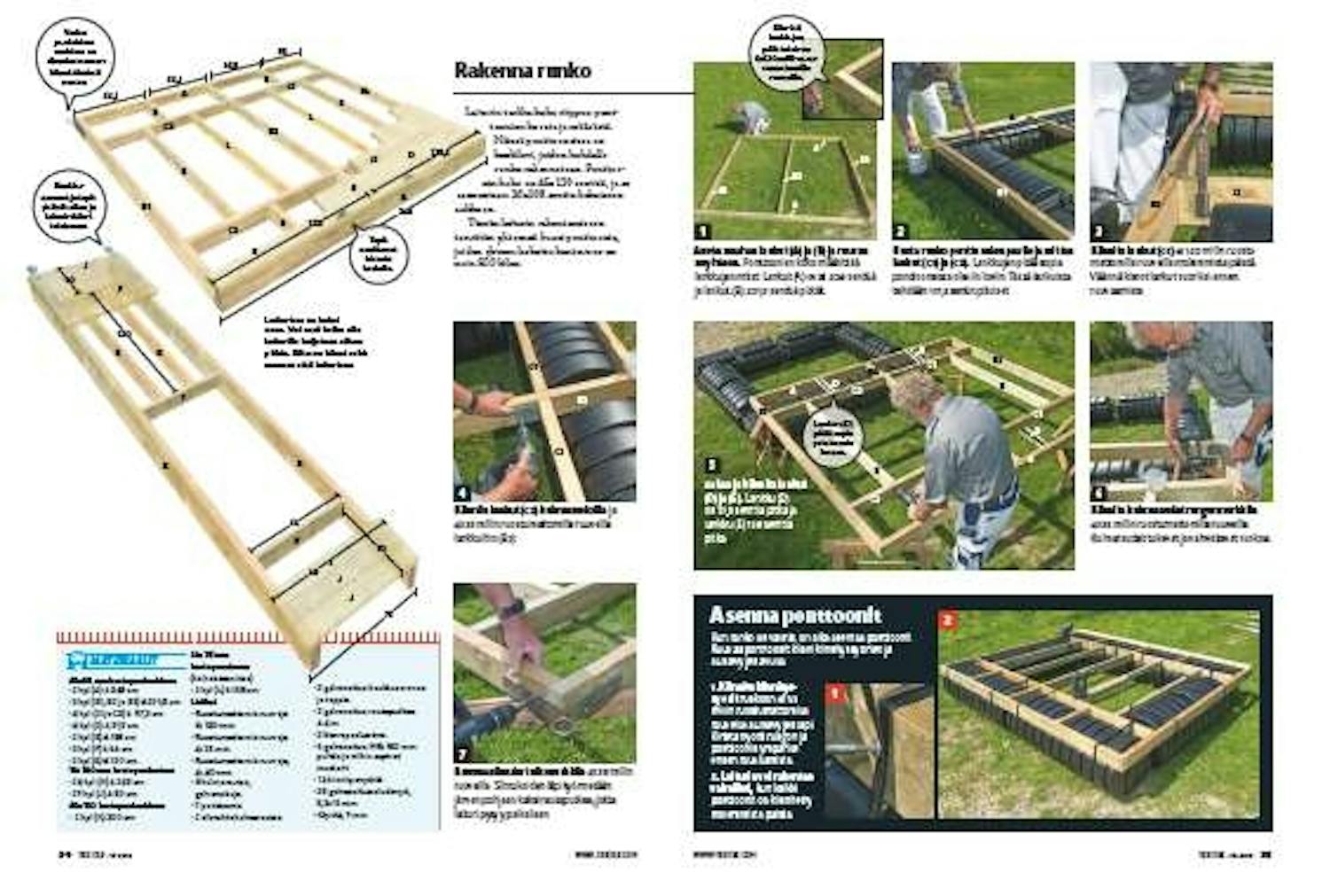 Tee itse laituri Tee itse laituri